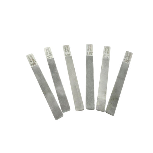 6-Piece Stainless Steel Guitar Fret Files Set, Fret Dressing Kit for Acoustic/Electric Guitar, Luthier Repair Tools