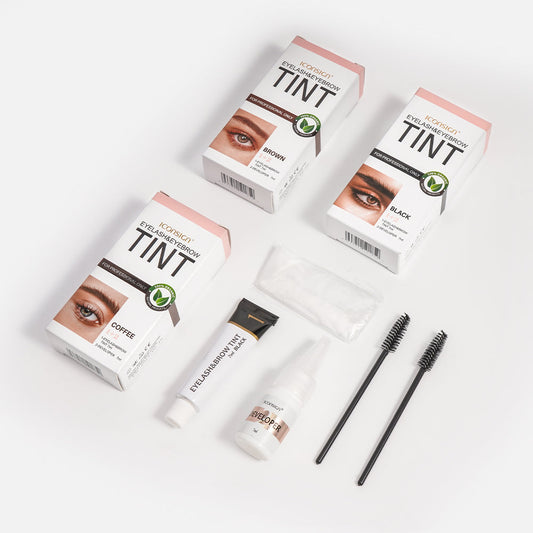 ICONSIGN Eyelash Eyebrow Dye Tint Kit Brow Mascara Tinting Dye
