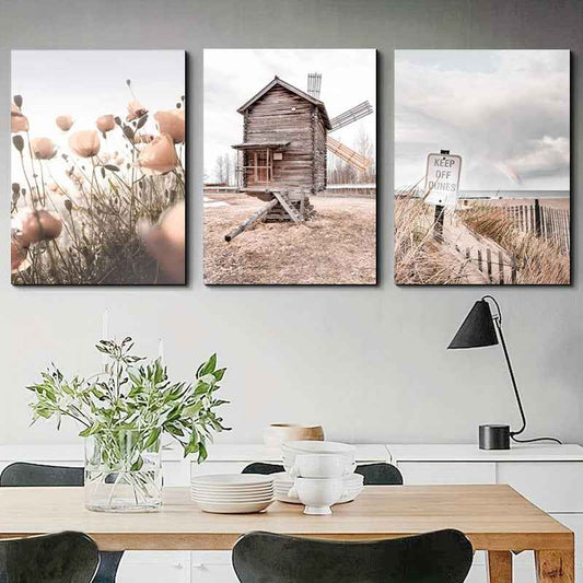 HD Abstract Warm-style Decorative Gallery Corridor Entrance Painting Core