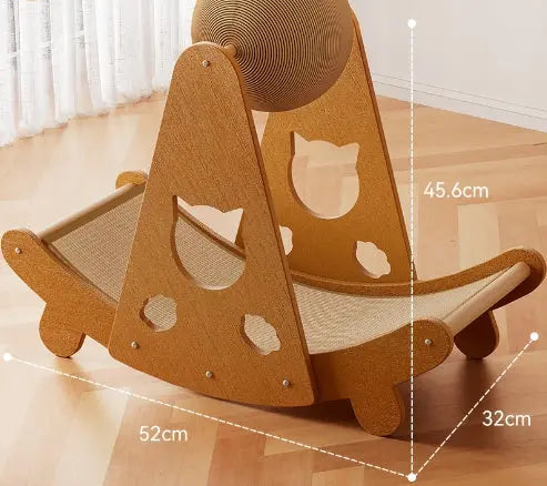 Durable Sisal Cat Scratching Mat - Crumb-Free Protective Floor Pad