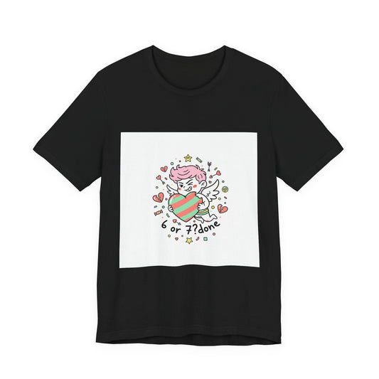 6 7 Weird Cupid Crewneck | Viral Valentine's Sweatshirt | Funny Quirky Love