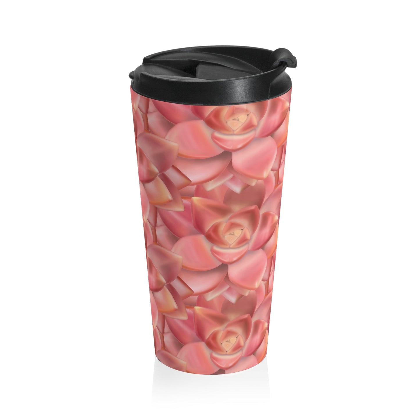 Graptosedum California Sunset Succulent 15 oz Vacuum Insulated Stainless Steel Travel Tumbler