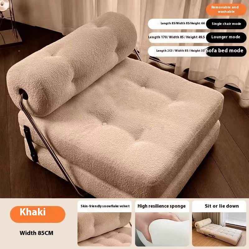 Sofa Bed Dual-purpose Folding Single Lazy Sofa