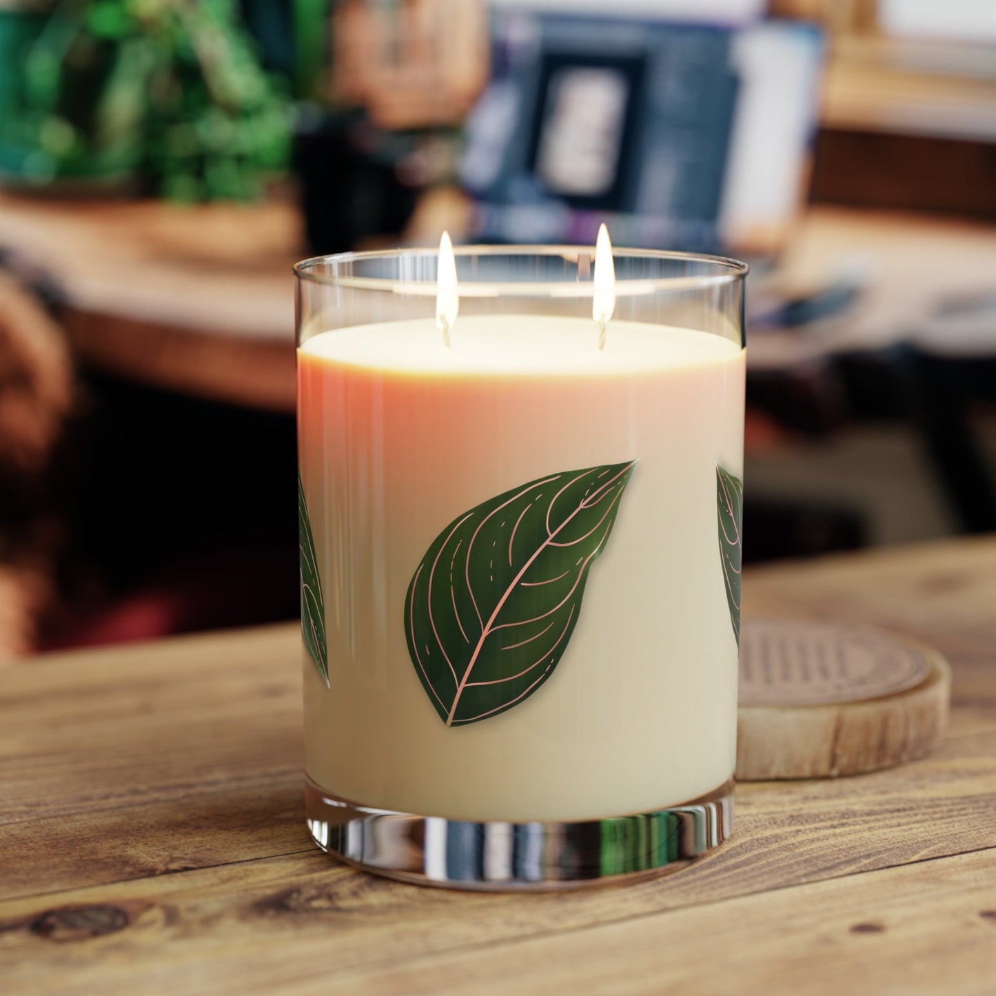 Aglaonema Rotundum Soy Candle 11 oz – Three Scent Options