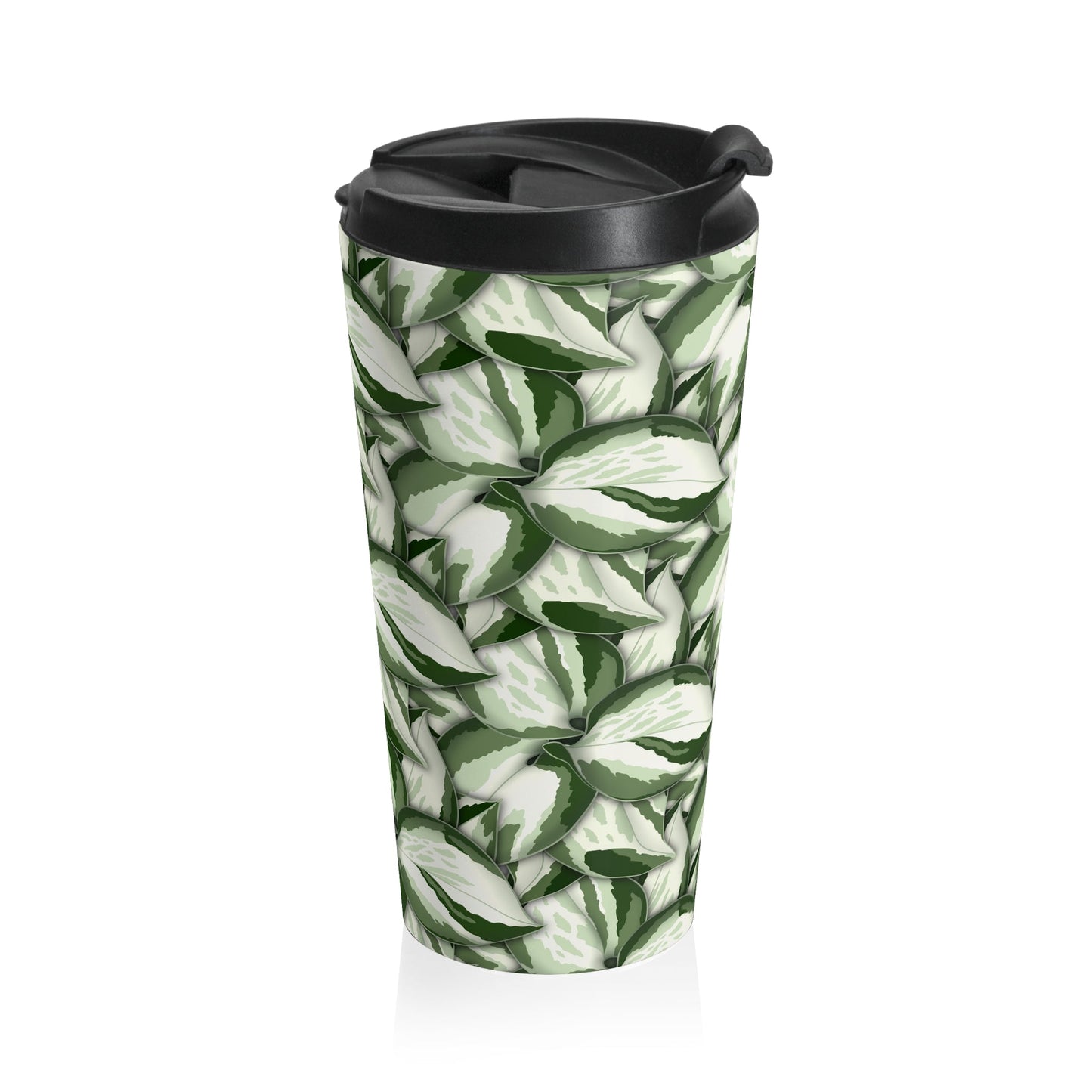 Manjula Pothos Pattern 15 oz Vacuum Insulated Stainless Steel Travel Tumbler