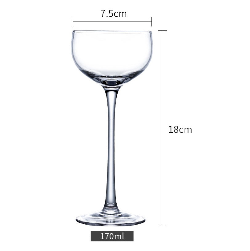 Household Crystal Tall Cocktail Glass