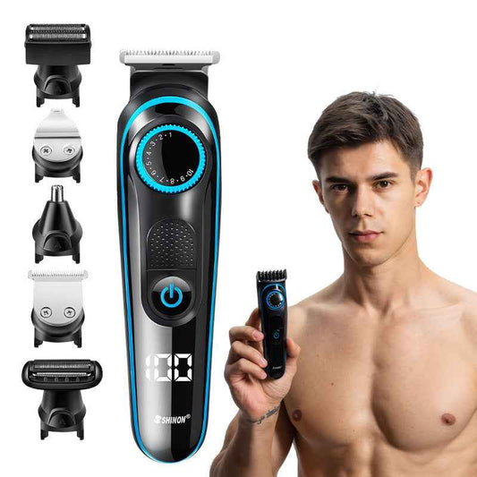 Plug-in Dual-purpose Multifunctional Razor, Electric Shaving, Haircut And Nose Hair Trimmer