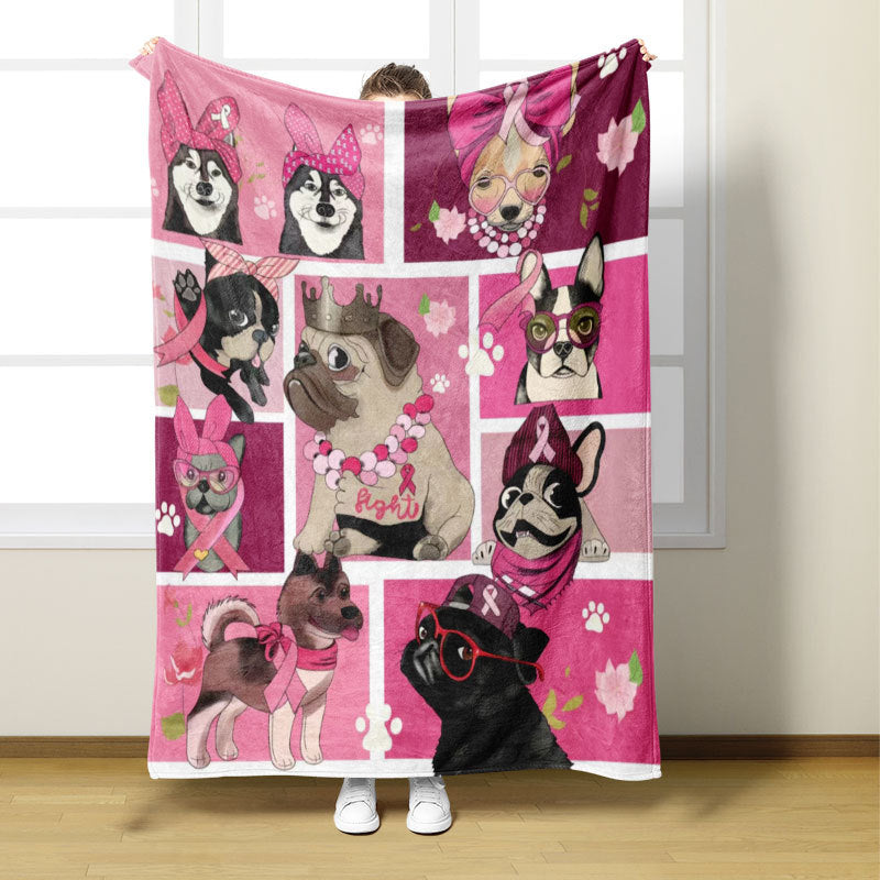 Flannel Digital Printed Soft Flannel Printed Blanket