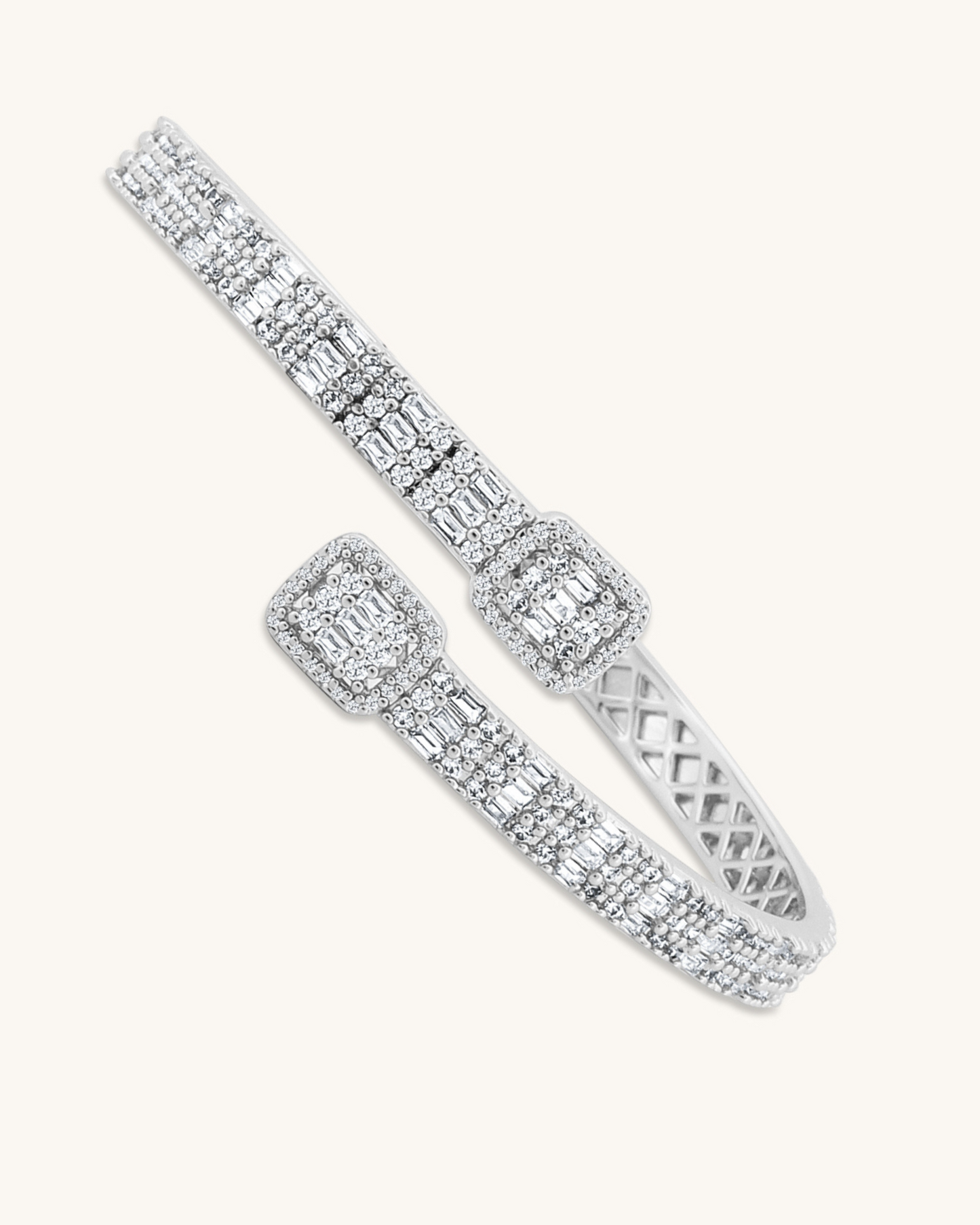 Baugette Bangle Bracelet