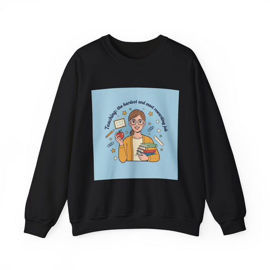Teachers Life Crewneck Sweatshirt | Funny Teacher Gift