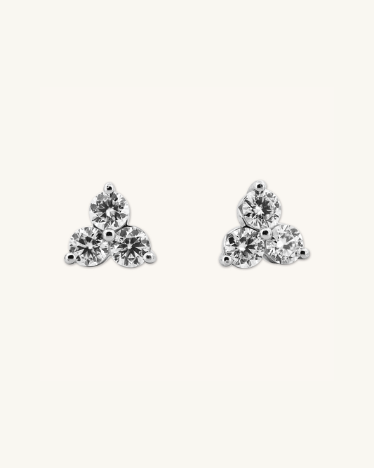 0.25ct. Moissanite Studs