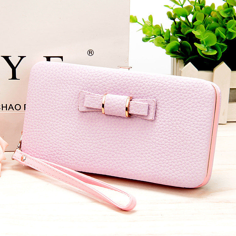 Slim Clutch Purse - Multi-Slot Long Wallet & Phone Holder