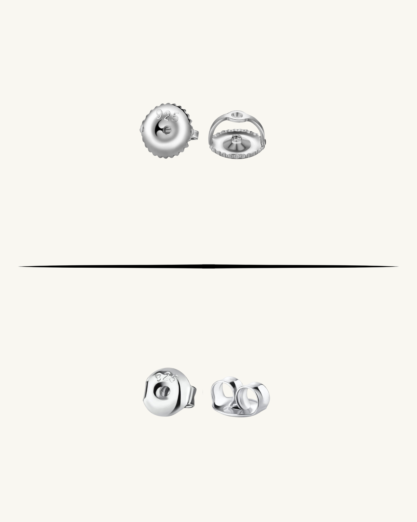 0.78 ct. (5mm) Moissanite Studs