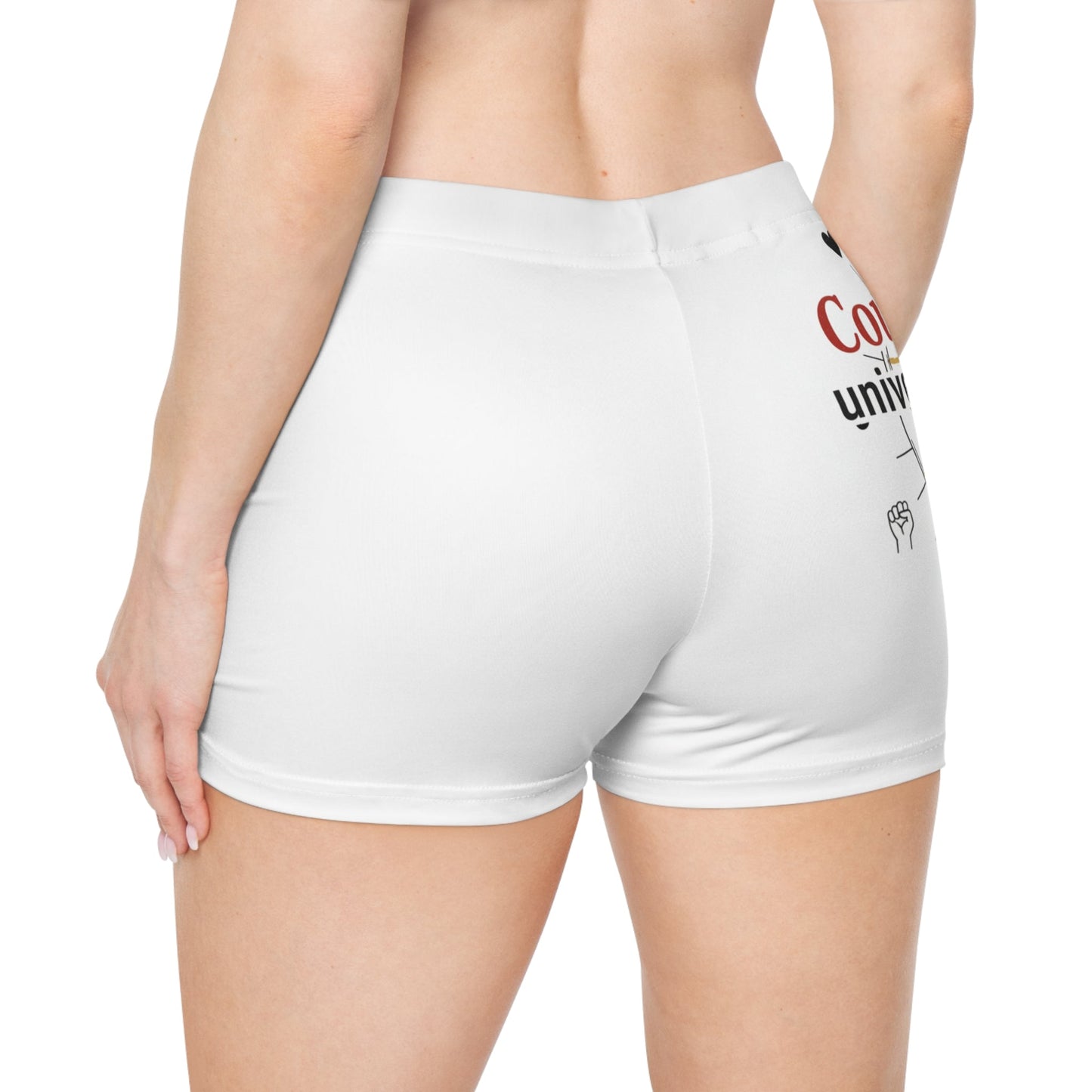 Courage Is a Universal Language Women's Shorts