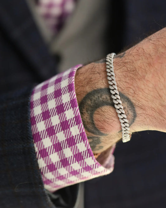 6mm Monaco Cuban Bracelet