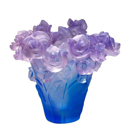 Light-luxury Rose Vase For Living Roomsartistic Floral Arrangement Decor