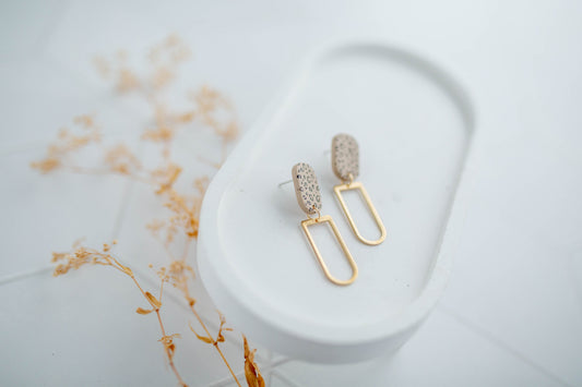 Clay earring | Wild Simple Dangles | Wild Collection