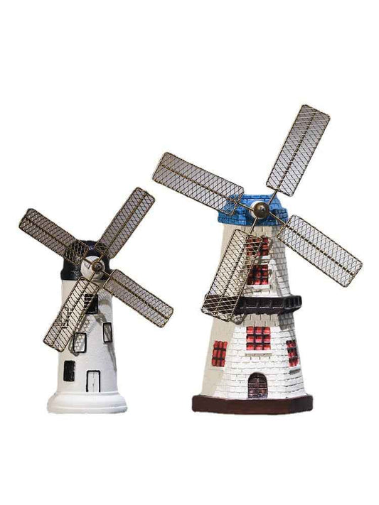 Modern Minimalist Creative Lighthouse Windmill Desktop Decoration