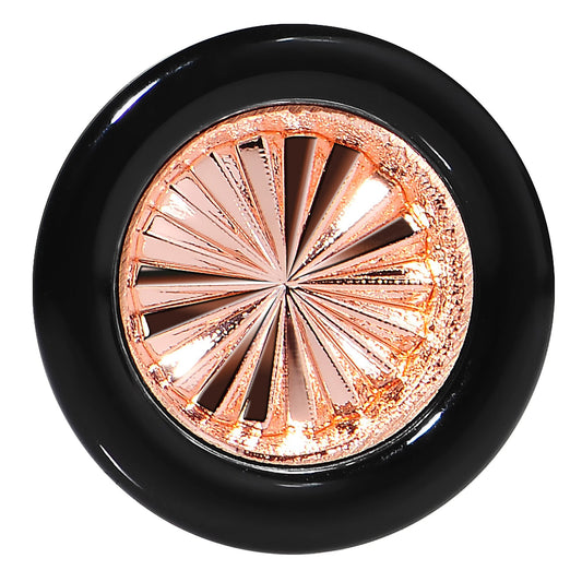 Black Acrylic Pink Flashy Tire Rim Saddle Plug 2G to 20mm