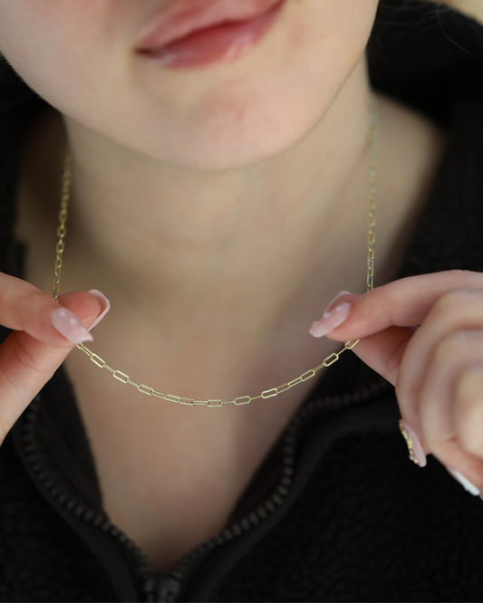 2mm Paperclip Chain