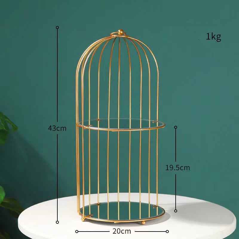 Bathroom Toilet Light Luxury Desktop Comb Cosmetic Shelf