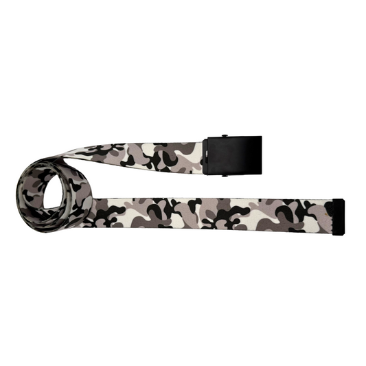 Classic Camo Belt – Adjustable Fit & Multiple Buckle Options
