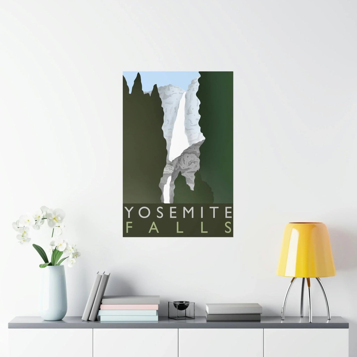 Yosemite Falls Print – Unframed Wall Art