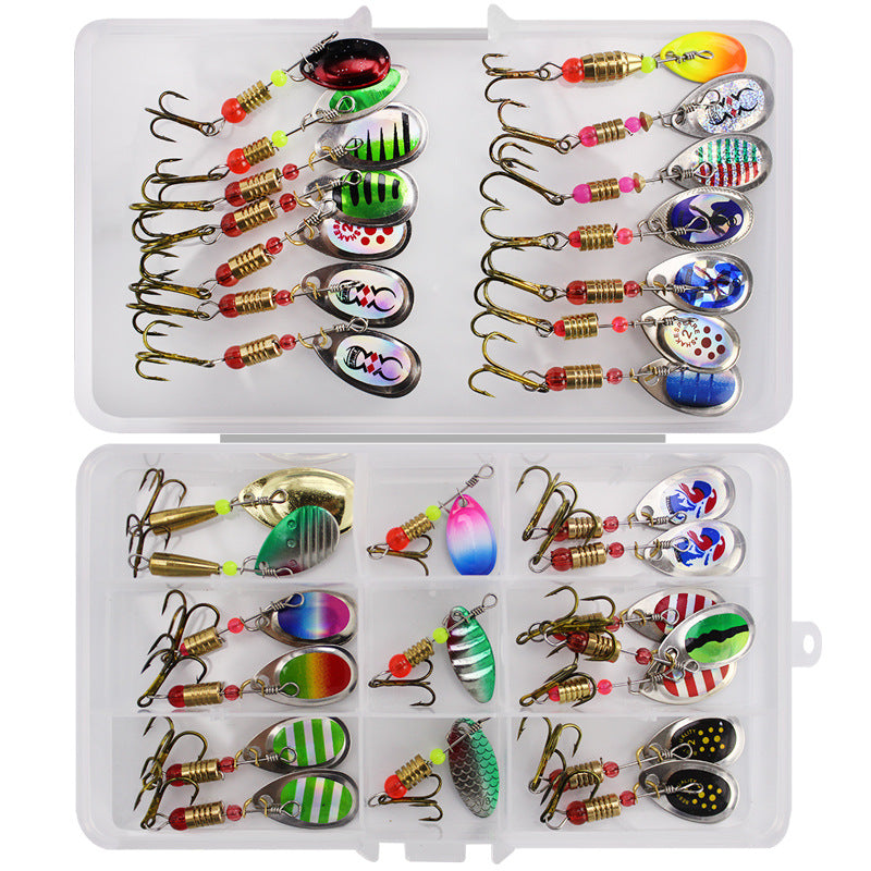 Tossing Type Lure Composite Iron Sheet Fishing Gear Accessories Suit