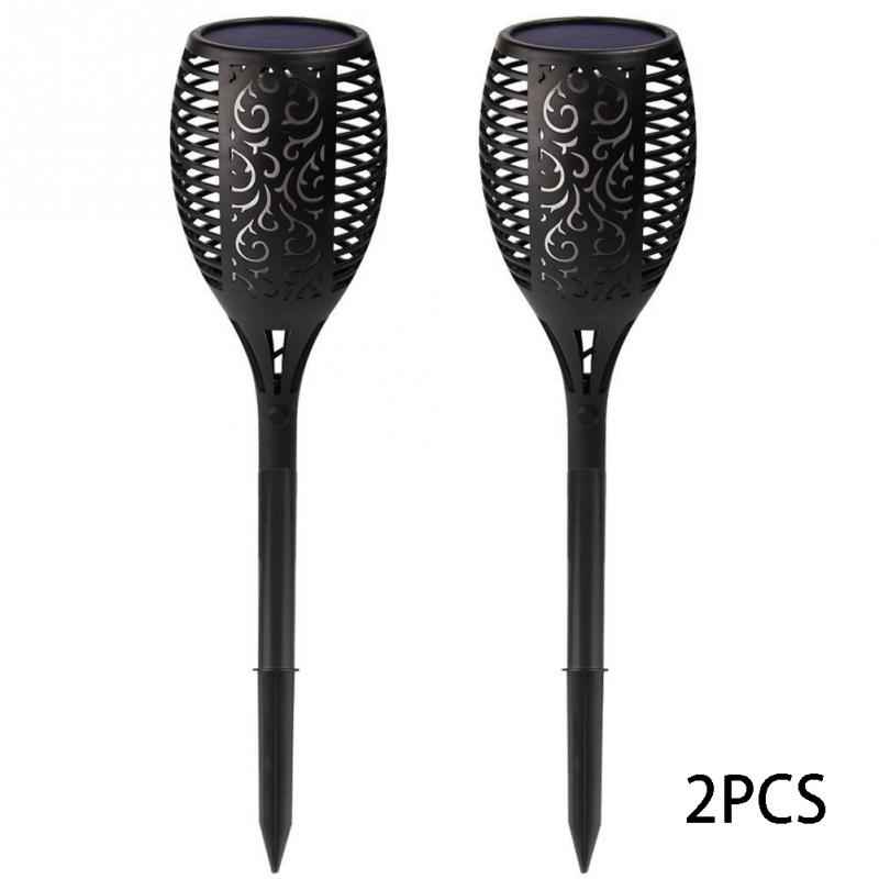 LED Waterproof Solar Torch Light Lamp Outdoor Landscape Decoration Garden Lawn Light