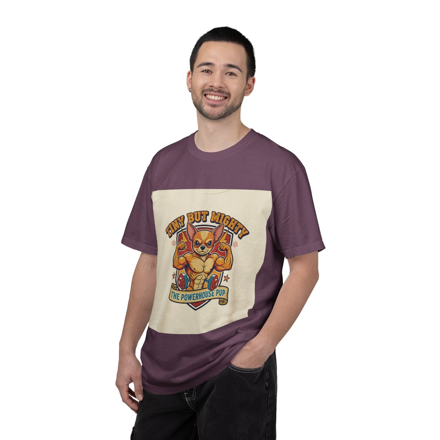 Tiny but Mighty Powerhouse Pup T-Shirt