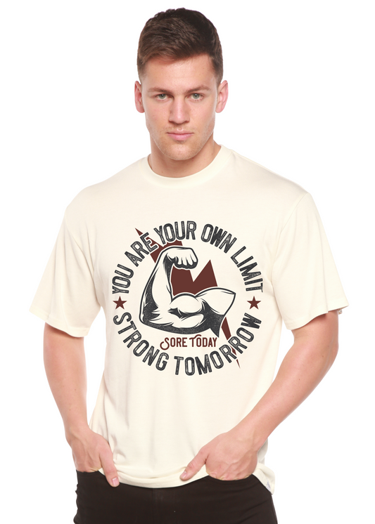 Strong Tomorrow Men's Bamboo Viscose/Organic Cotton Short Sleeve Graphic T-Shirt