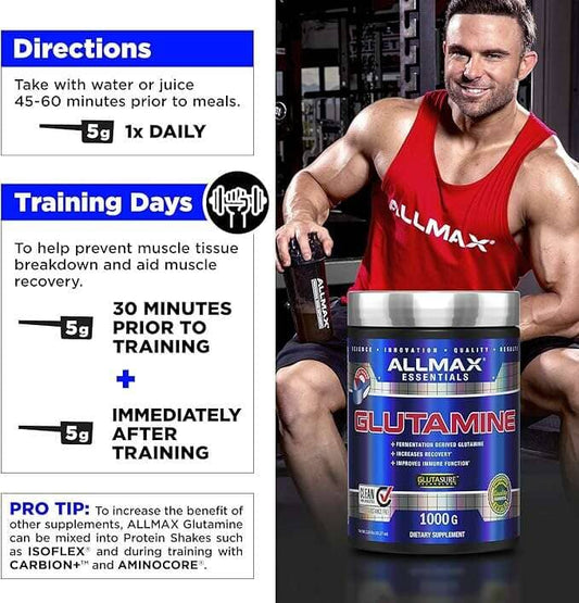 Allmax Glutamine, 80 Servings