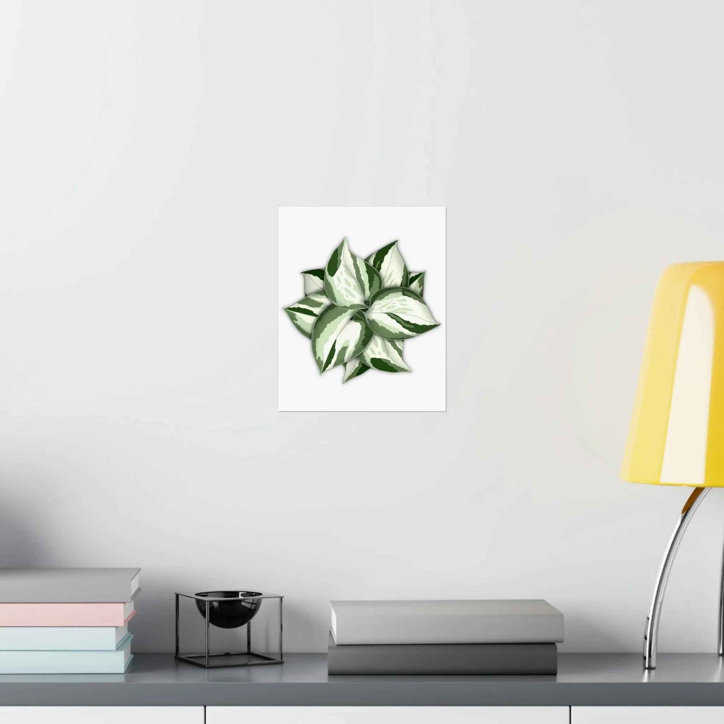 Manjula Pothos Botanical Print – Unframed Wall Art