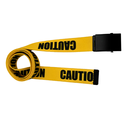 1.5" Caution Tape Belt