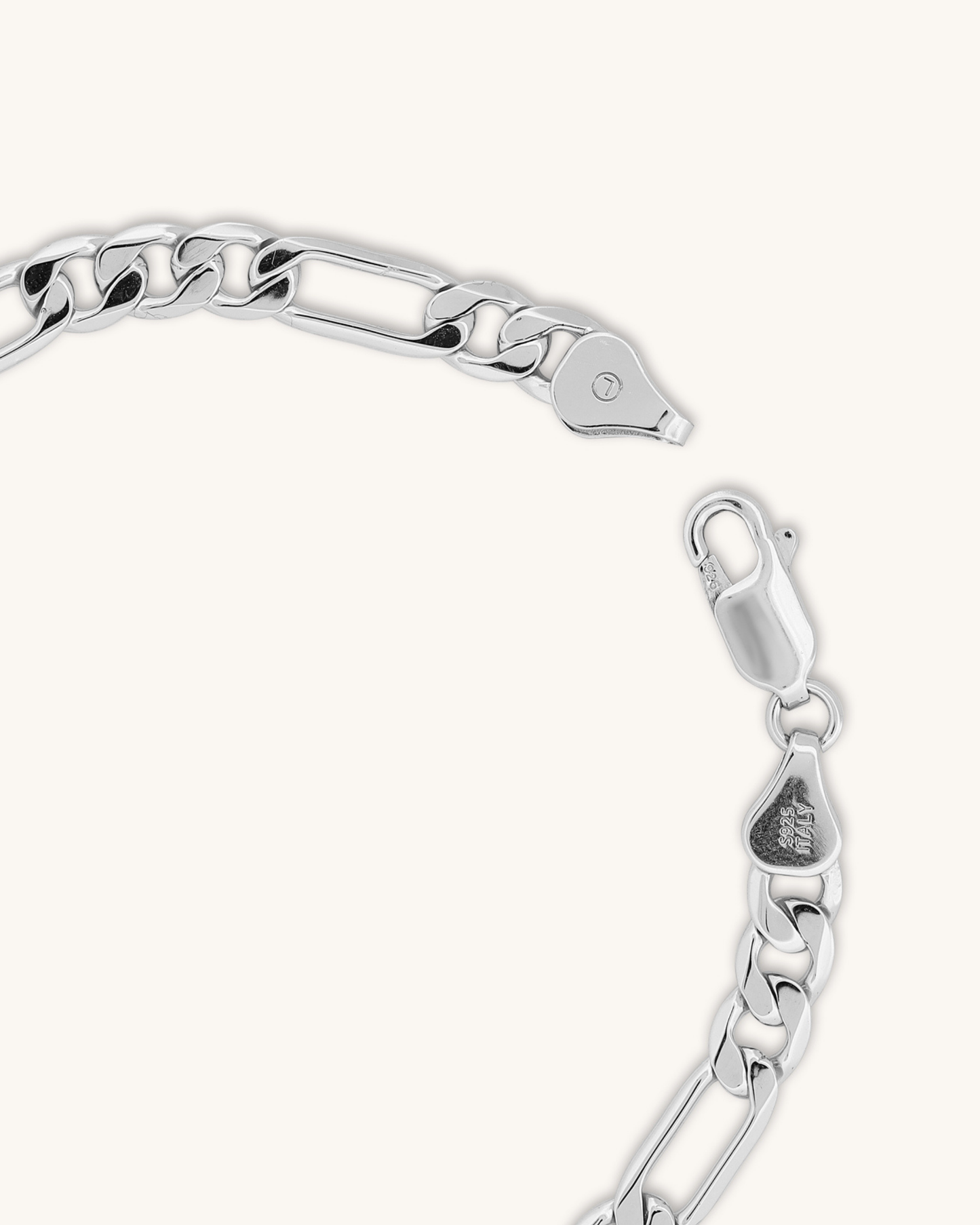 5mm King Figaro Bracelet