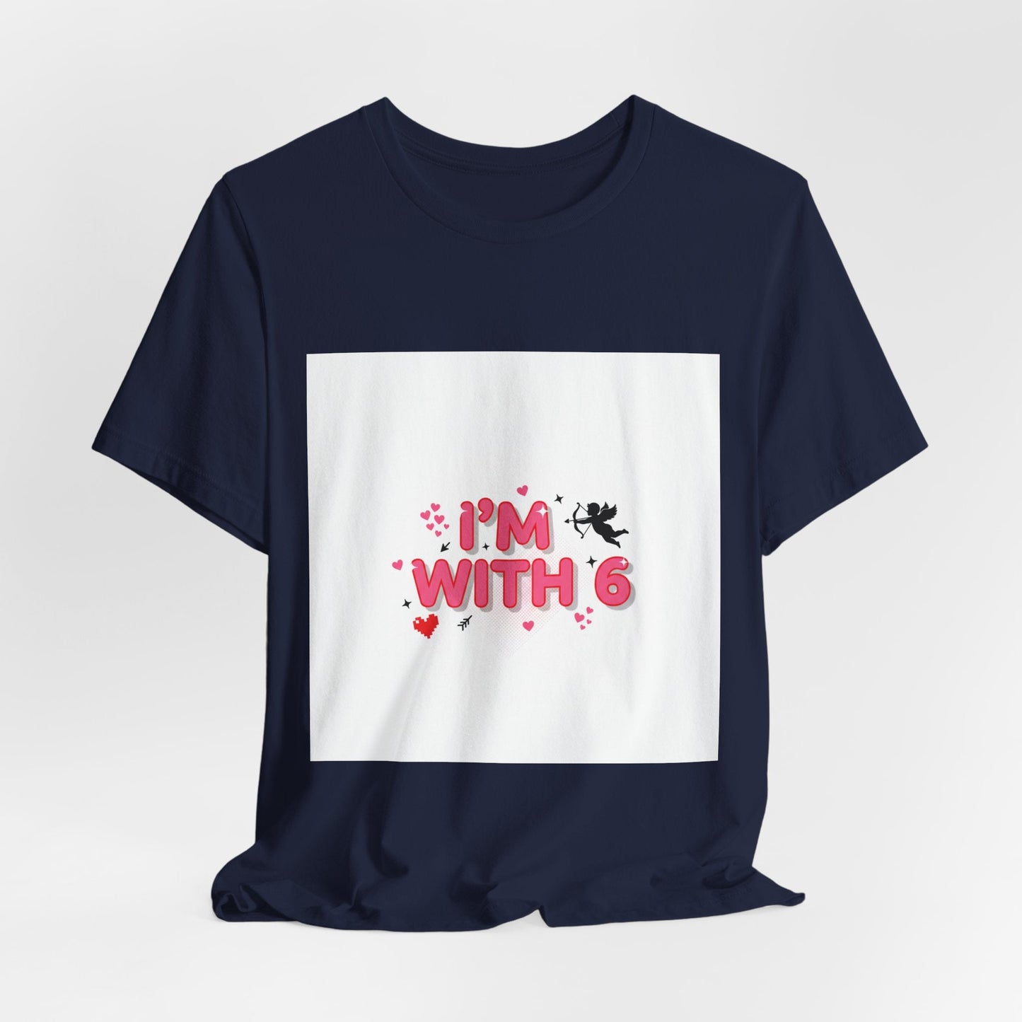 Valentine's I with 6 for 7 grid Tee