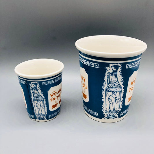 201-300ml Paper Cup Style Ceramic Mug Coffee Mug Gift Mug Household Water Mug Milk Tea Mug Milk Mug