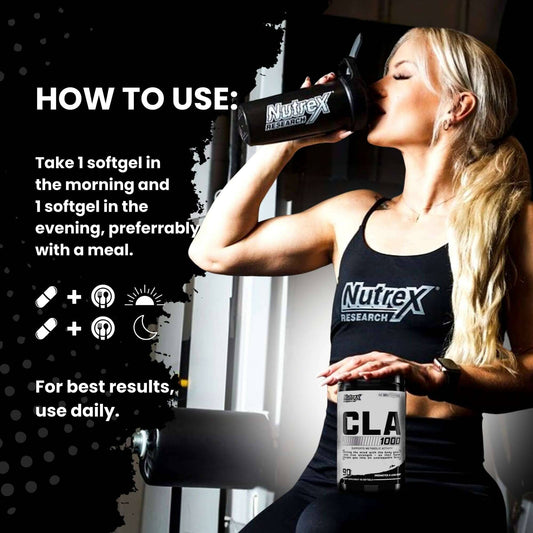 Nutrex CLA 1000, 90 SoftGels