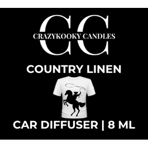 COUNTRY LINEN - Car Diffuser, 8ml