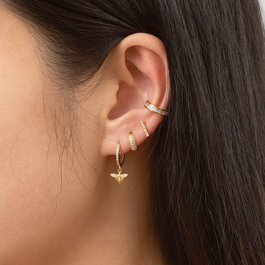CZ Bar Studs