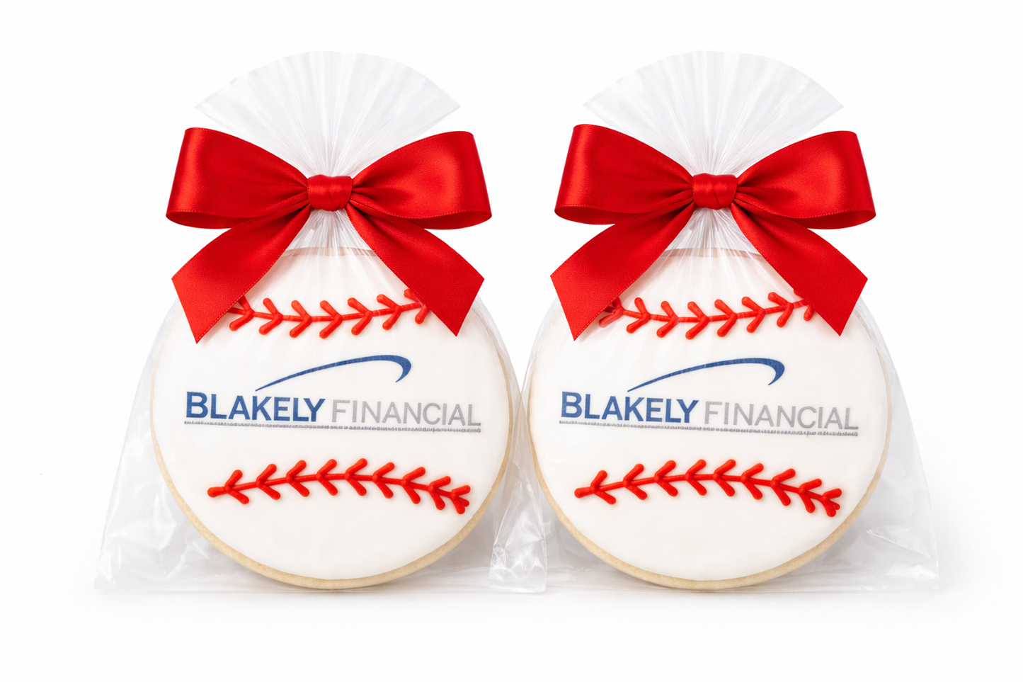 4" Printed Baseball Sugar Cookie- Single