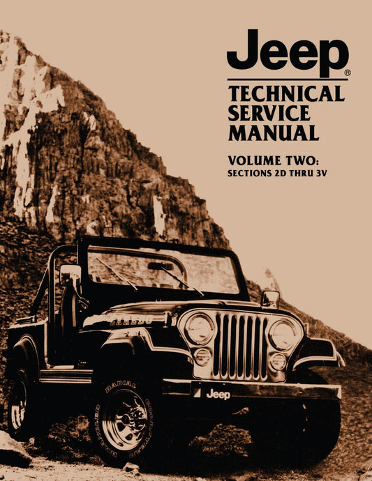 Detroit Iron - 1982 Jeep Technical Service Manual