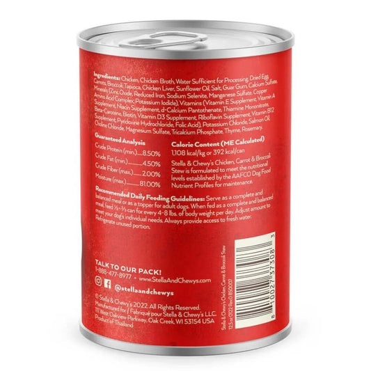 Stella & Chewy’s Gourmet Stew Chicken Dog Food (12.5oz)