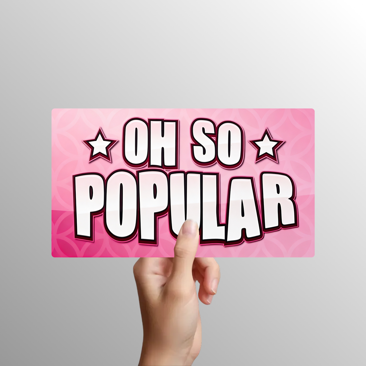 Funny Party Photo Booth Props - 6 Double-Sided PVC Signs
