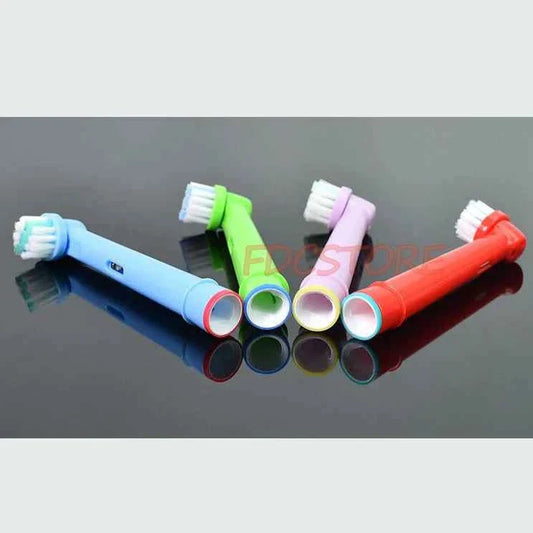 4/8/12pc Replacement Kids Children Tooth Brush Heads For Oral B EB-10A Pro-Health Stages Electric Toothbrush Oral Care, 3D Exce