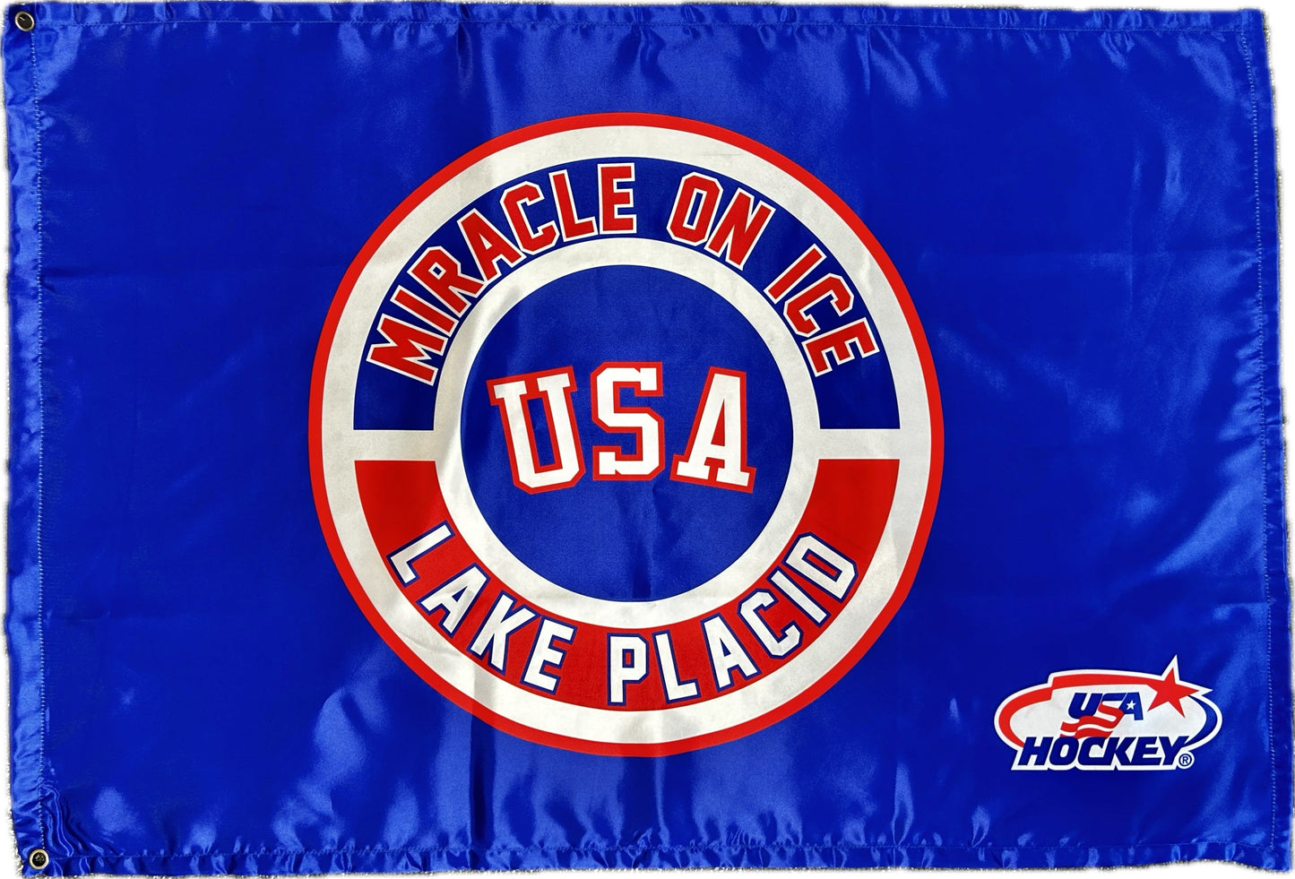 USA Hockey Miracle on Ice 1980 Official Team Flag 24" X 36"