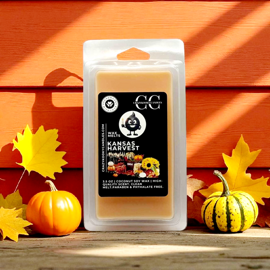 KANSAS HARVEST - Wax Melts, Scented Coconut Soy, 3.5oz