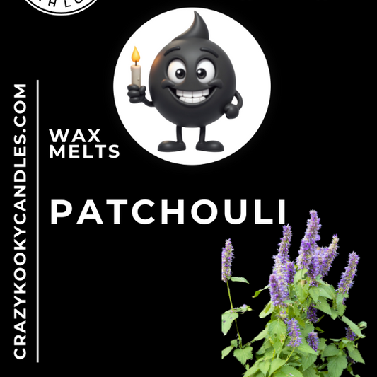 PATCHOULI - Wax Melts, Scented Coconut Soy, 3.5oz