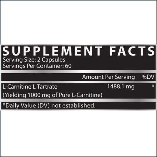 Nutrex L-Carnitine 1000, 120 Caps