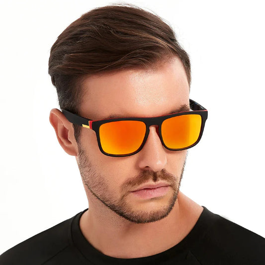 Fashion Vintage Square Sunglasses Men Women Fishing Driving Man Luxury Brand Designer Sun Glasses Retro Eyewear UV400